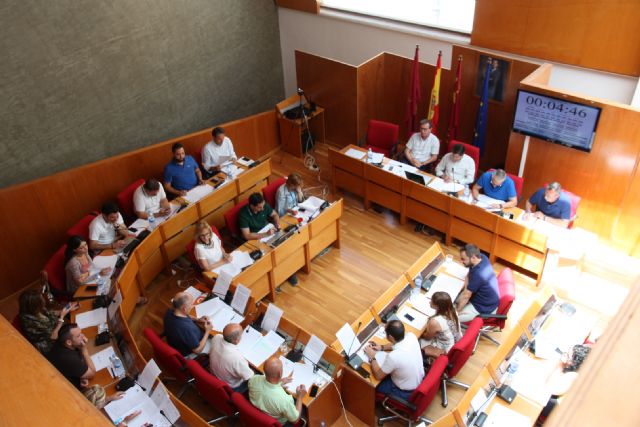Balance de votaciones del pleno ordinario del Ayuntamiento de Lorca correspondiente al mes de julio - 1, Foto 1