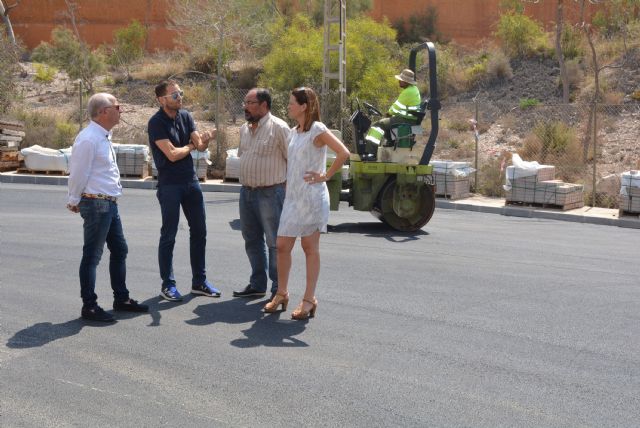 Las obras de mejora en la pedanía de Calabardina, muy próximas a concluir - 1, Foto 1