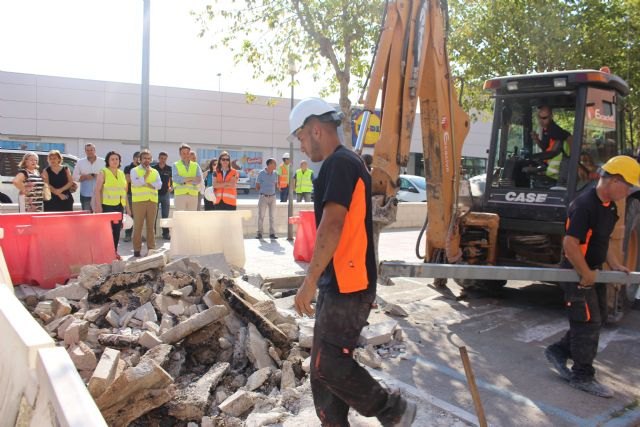 Comienza la remodelación integral de la Alameda de Cervantes de Lorca con una inversión regional de más de 3,2 millones - 1, Foto 1