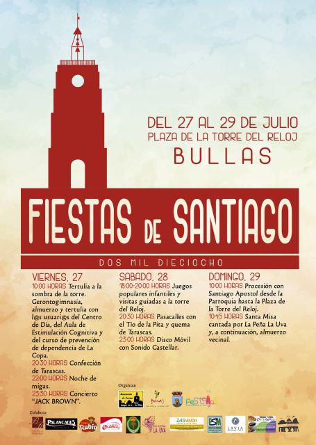 Fiestas en honor a Santiago en la Torre del Reloj - 1, Foto 1