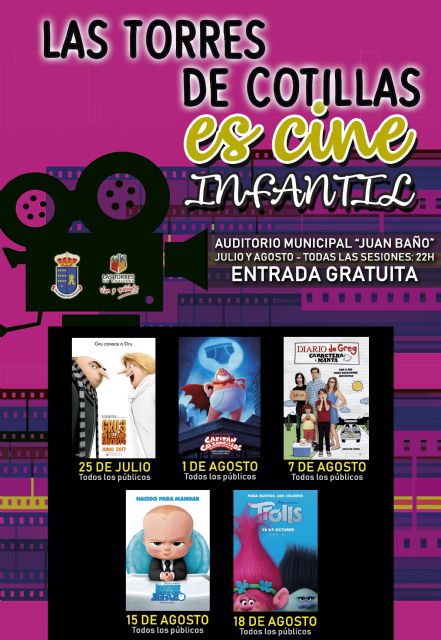 El auditorio municipal 'Juan Baño' acoge un ciclo de cine de verano con entrada gratuita - 3, Foto 3