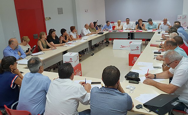 Pascual Lucas reclama una ley de financiación local, la ley de policías locales y la de las ITV, junto a los 26 alcaldes socialistas de la región - 1, Foto 1