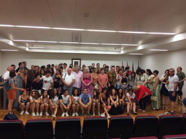 El Alcalde y miembros de la Corporación Municipal recibieron al Corpo Bandistico di Colognola ai Coli de Italia y a la Asociación Amigos de la Música - 3, Foto 3