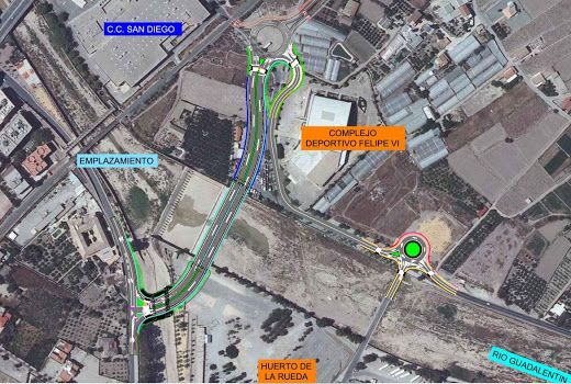 Los terrenos en los que se encontraba situada la antigua base logística de Limusa están incluidos en el proyecto de construcción de Tramo 2 de la Ronda Central - 1, Foto 1