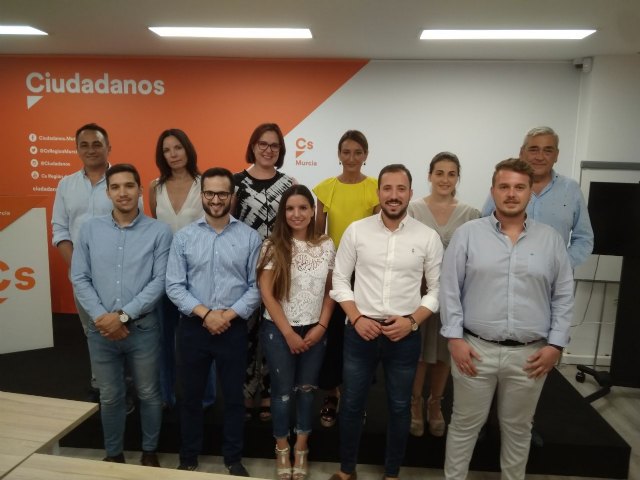 Carlos Simón encabeza como coordinador la nueva junta directiva de Ciudadanos Lorca - 1, Foto 1