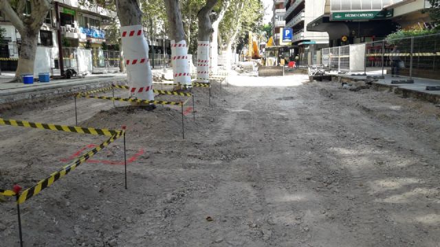 Avanzan las obras de la segunda fase de peatonalización de la avenida Alfonso X - 2, Foto 2