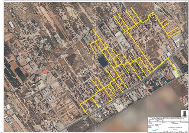 Fomento coordina una operación asfalto en cincuenta calles de Sangonera La Seca - 1, Foto 1