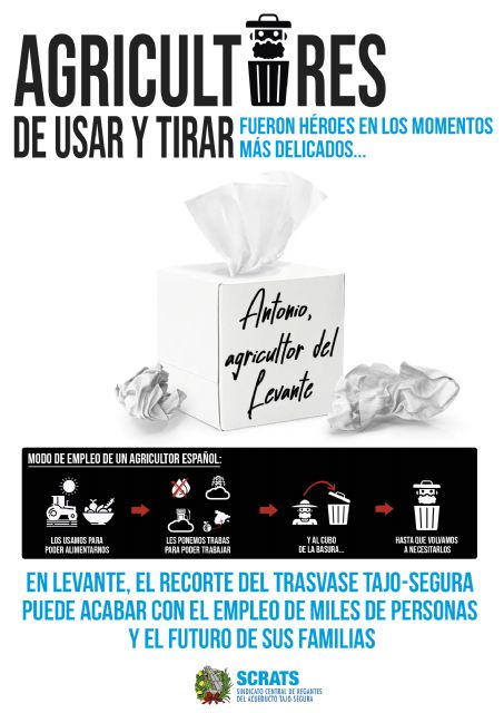 La campaña Agricultores de usar y tirar visibiliza las trabas al sector agrícola para trabajar con dignidad - 1, Foto 1