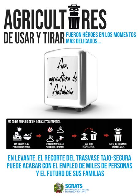 La campaña Agricultores de usar y tirar visibiliza las trabas al sector agrícola para trabajar con dignidad - 3, Foto 3