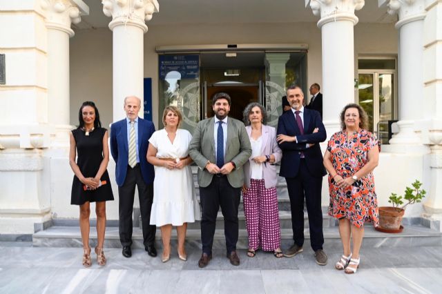 López Miras destaca el compromiso con Cartagena y la Región de Murcia del nuevo presidente del Consejo Social de la UPCT, Emilio Restoy - 1, Foto 1