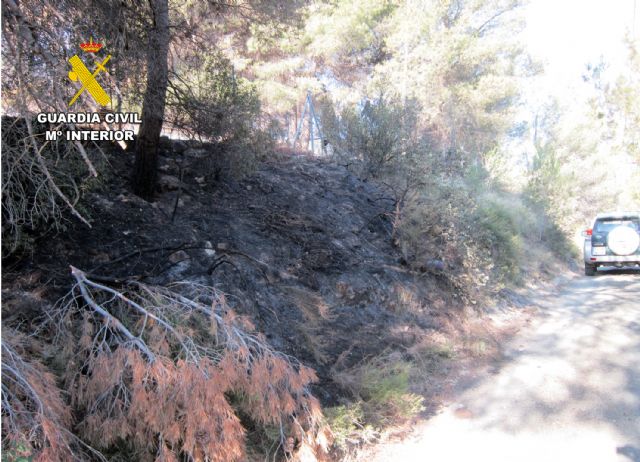 La Guardia Civil investiga a un vecino de Bullas por ocasionar un incendio forestal por negligencia - 2, Foto 2