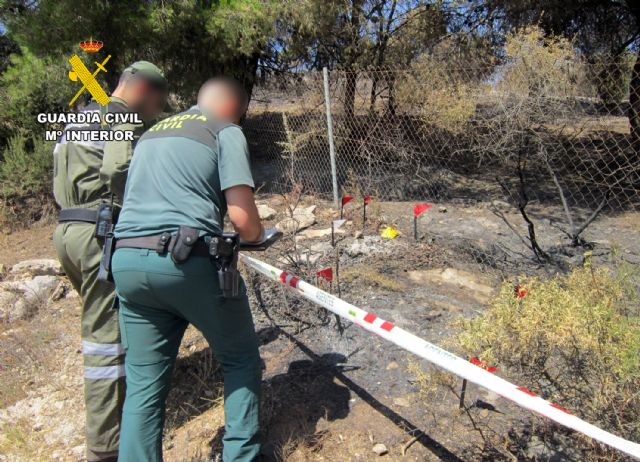 La Guardia Civil investiga a un vecino de Bullas por ocasionar un incendio forestal por negligencia - 3, Foto 3