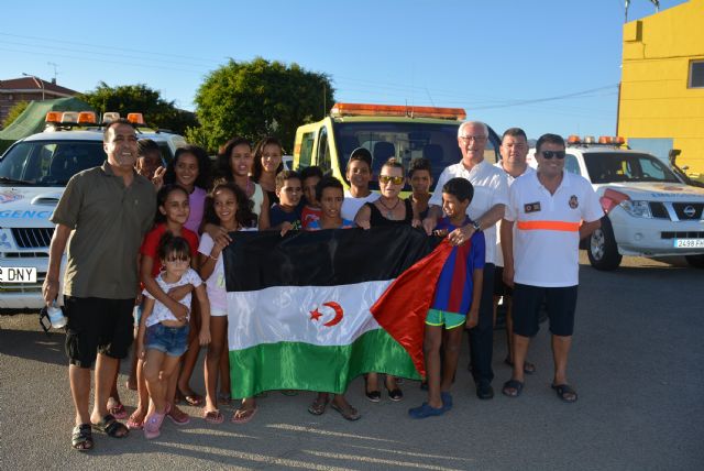 Los niños saharauis disfrutan de una jornada de convivencia con Protección Civil - 1, Foto 1
