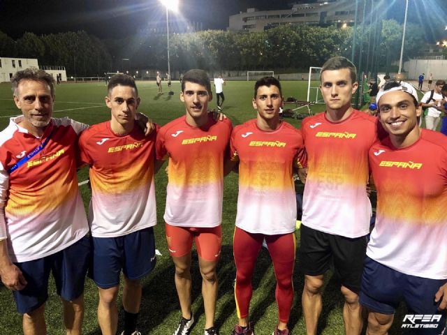 Sergio López, 5° con el relevo español en París - 1, Foto 1