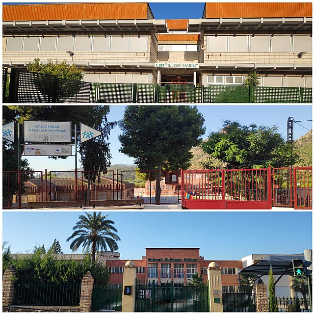 Saorín: La Concejalía de Servicios ha preparado los colegios para el inicio del nuevo curso - 1, Foto 1