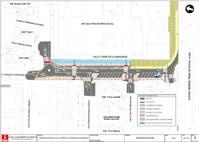 El entorno de la Cárcel Vieja será más accesible gracias a los trabajos que se desarrollarán en la calle Torre de la Marquesa - 2, Foto 2