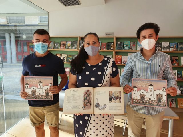 La Red Municipal de Bibliotecas de Lorca recibe la donación de 15 ejemplares del libro 'Un viaje ilustrado hacia la historia del Paso Blanco' editado por la Asociación Juvenil de la Cofradía - 1, Foto 1