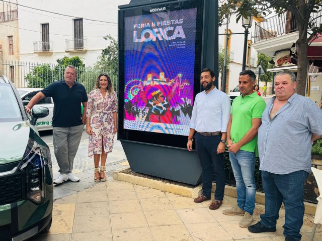 Los elementos del escudo de Lorca, protagonistas principales del cartel de la Feria y Fiestas de septiembre - 2, Foto 2