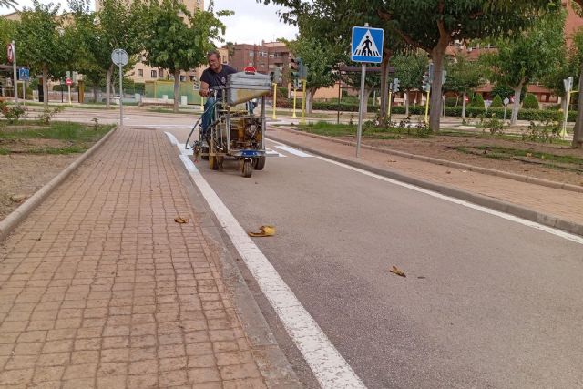 El Parque de Educación Vial renueva la señalización de cara al nuevo curso - 1, Foto 1