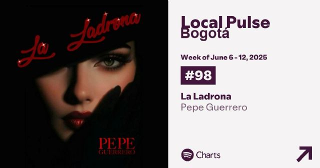 El homenaje moderno de Pepe Guerrero a los clásicos, ahora en el top 100 de Bogotá - 1, Foto 1