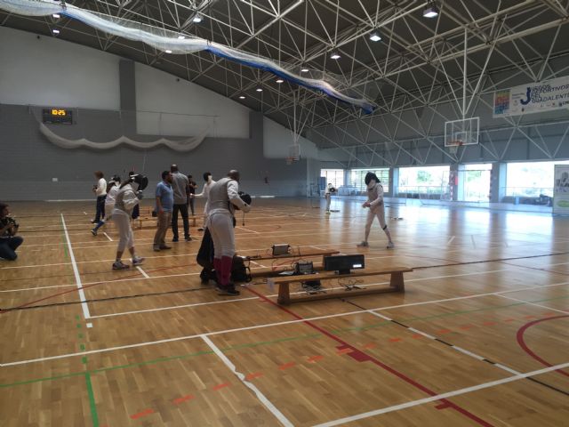 El Esgrima debuta en los Juegos Deportivos del Guadalentín - 1, Foto 1