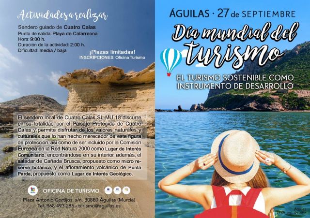 Ruta de senderismo guiada por Cuatro Calas por el Día Mundial del Turismo - 1, Foto 1