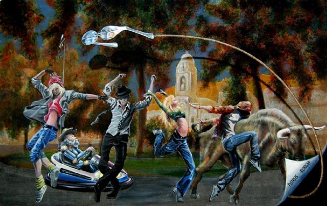 Petrus Borgia presenta El Quijote acartonado en el Luzzy - 1, Foto 1