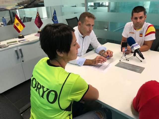 El Alcalde de Torre Pacheco recibe a Técnicos del Club Koryo - 1, Foto 1