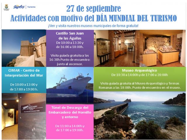 Águilas abre sus museos con motivo del Día Mundial del Turismo - 1, Foto 1