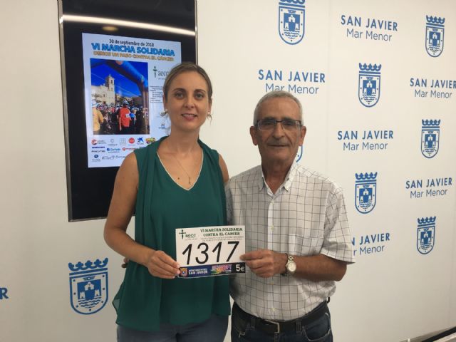 San Javier acoge la VI Marcha Solidaria contra el Cáncer el próximo 30 de septiembre - 1, Foto 1
