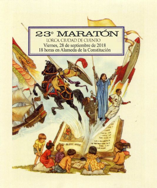 El 23° Maratón Lorca, ciudad de cuento ofrecerá 29 historias el próximo viernes desde las 18 horas en la Alameda de la Constitución - 1, Foto 1
