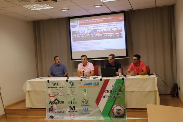 El Club de Fútbol Cehegín Deportivo presenta su programa de psicología deportiva - 1, Foto 1