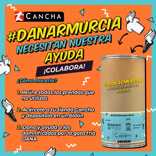 Colabora con #DANARMurcia en las tiendas Cancha - 1, Foto 1
