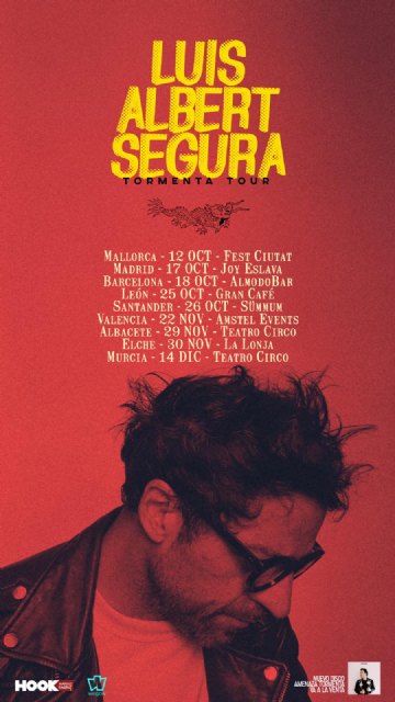 Luis Albert Segura arranca su gira ´Tormenta Tour´ // 14 de diciembre - Murcia - 1, Foto 1