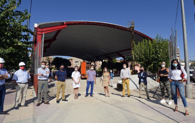 Los alumnos del CEIP San Pío X contarán para octubre con una pista polideportiva cubierta disponible para todo el año - 2, Foto 2