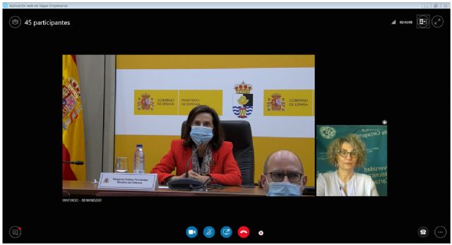 La Rectora de la UPCT insta a la colaboración científica entre Universidades y Fuerzas Armadas - 1, Foto 1