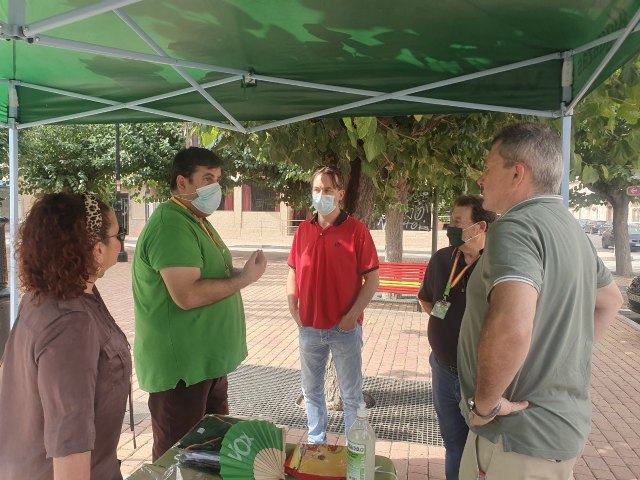 VOX muestra su apoyo a los vecinos de Alguazas tras los últimos sucesos - 2, Foto 2