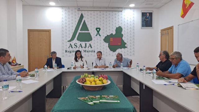 ASAJA Murcia pide un plan de choque económico para el sector agroalimentario murciano a la Consejera Sara Rubira - 1, Foto 1
