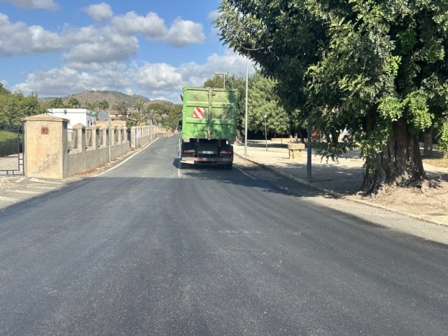 La Dirección General de Carreteras arregla los deterioros provocados en la calzada de la Circunvalación Norte de Totana RM-502 en los últimos años, Foto 2