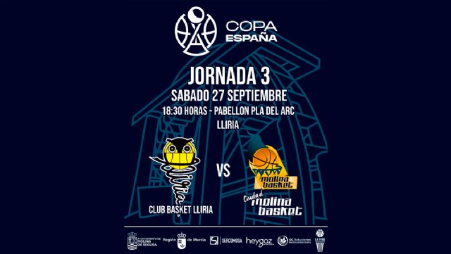 El Ciudad Molina Basket afronta en Lliria con ilusión su continuidad en la Copa de España - 1, Foto 1