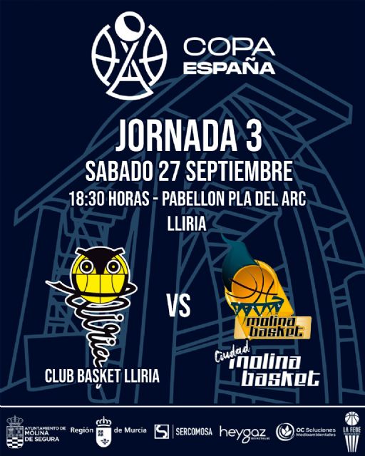 El Ciudad Molina Basket afronta en Lliria con ilusión su continuidad en la Copa de España - 2, Foto 2