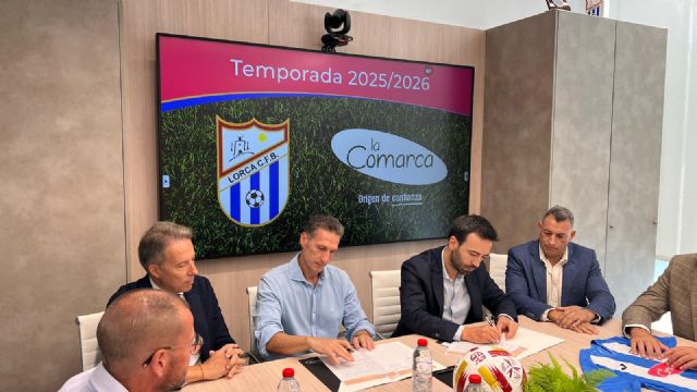 Una temporada más, La Comarca se une al Lorca Club de Fútbol Base como principal patrocinador - 2, Foto 2