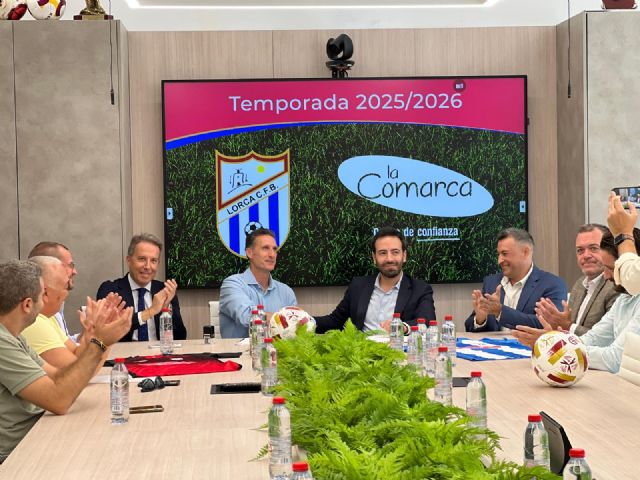 Una temporada más, La Comarca se une al Lorca Club de Fútbol Base como principal patrocinador - 3, Foto 3