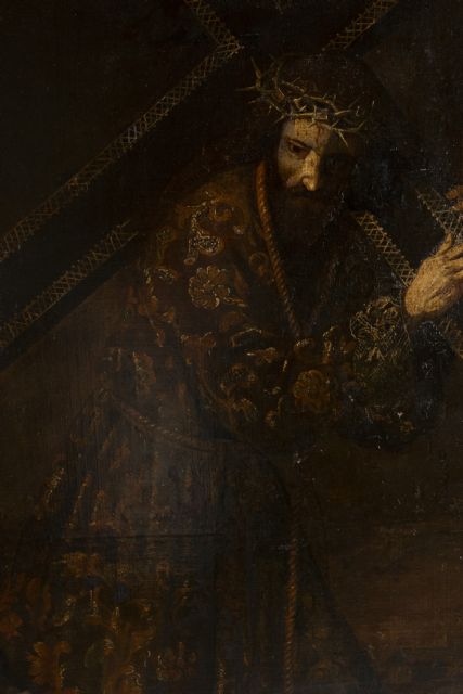 El Centro de Restauración de la Comunidad Autónoma intervendrá el lienzo barroco más antiguo de la Cofradía de Jesús de Murcia - 1, Foto 1