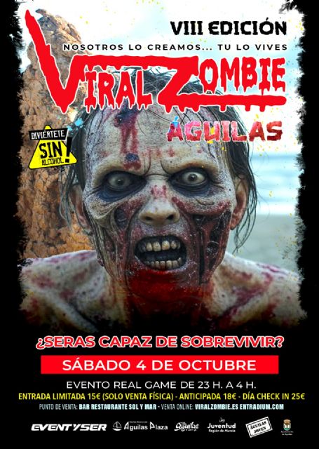 Águilas tiembla ante la VIII edición de Viral Zombie - 1, Foto 1