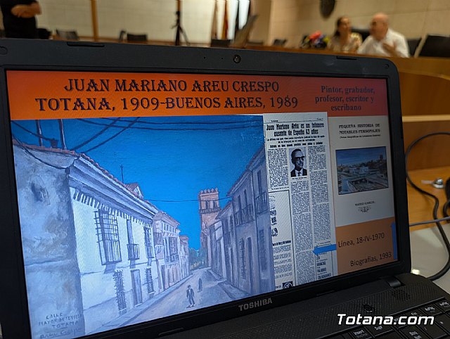 Totana rescata la memoria de Juan Mariano Areu Crespo con la donación de parte de sus obras por parte de su familia - 3, Foto 3