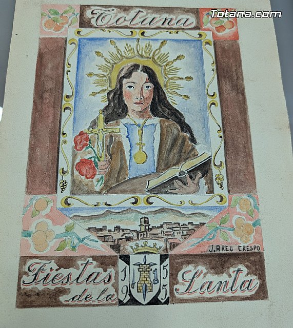 Totana rescata la memoria de Juan Mariano Areu Crespo con la donación de parte de sus obras por parte de su familia, Foto 7