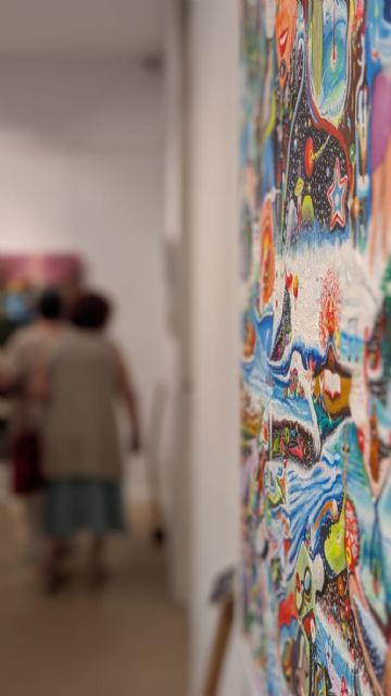 La Casa de la Cultura acoge una exposición que reúne el talento artístico local de Bullas - 4, Foto 4