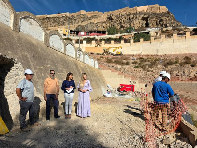 El nuevo parque de Santa María en Lorca toma forma con un local social, un anfiteatro y un innovador sistema para reutilizar el agua de lluvia - 4, Foto 4
