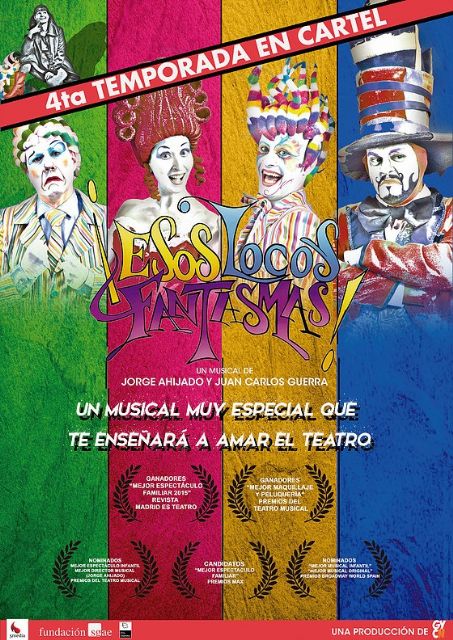 El Teatro Circo Apolo celebra Halloween con el musical familiar Esos locos fantasmas - 1, Foto 1